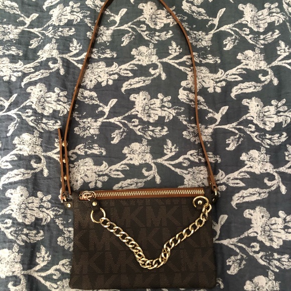 Michael kors Pull Chain Belt Bag brown size XL - Picture 6 of 15